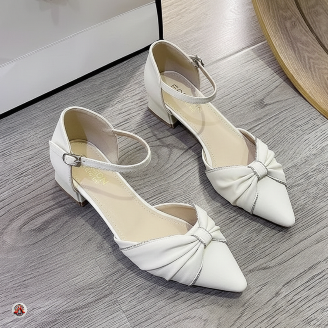 Ankle Strap Block Heel Pumps - Image 3